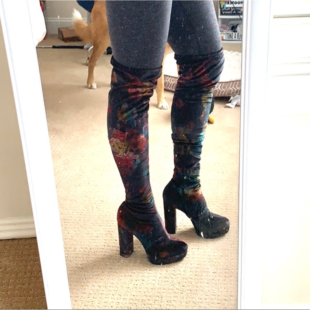 Steve Madden over the knee boots